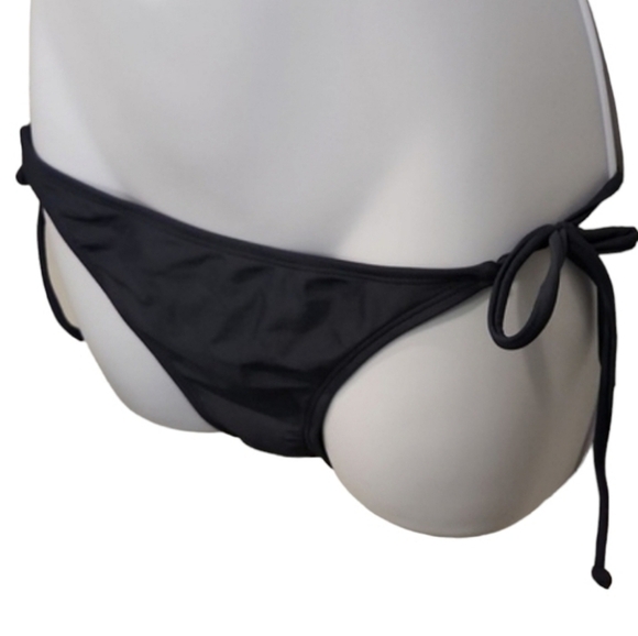 XHILARATION Ruched Bottom Tie Side Bikini - Picture 3 of 4